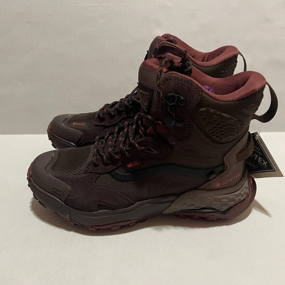 New Vans Boots ULTRARANGE EXO HI GORE-TEX MTE-3 Burgundy Mens 6.5 | Womens 8‎